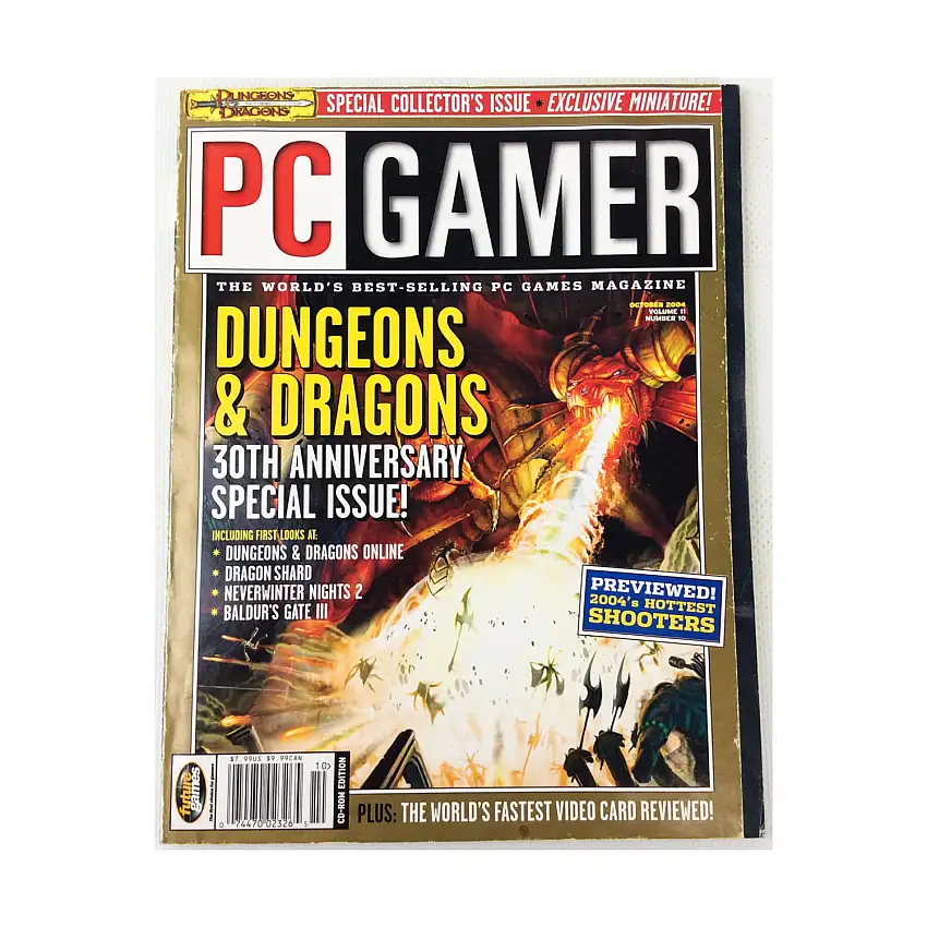 Vol. 11, #10 "Dungeons & Dragons 30th Anniversary Special Issue"