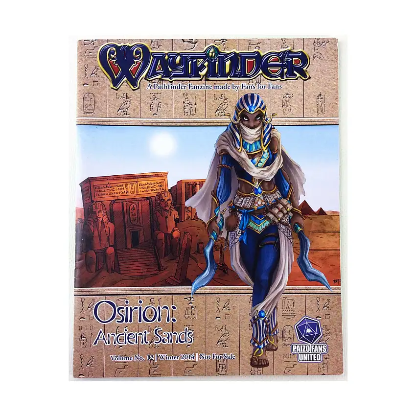 #12 "Osirion - Ancient Sands, Devoted Sword-Saint, I Am Shabti"