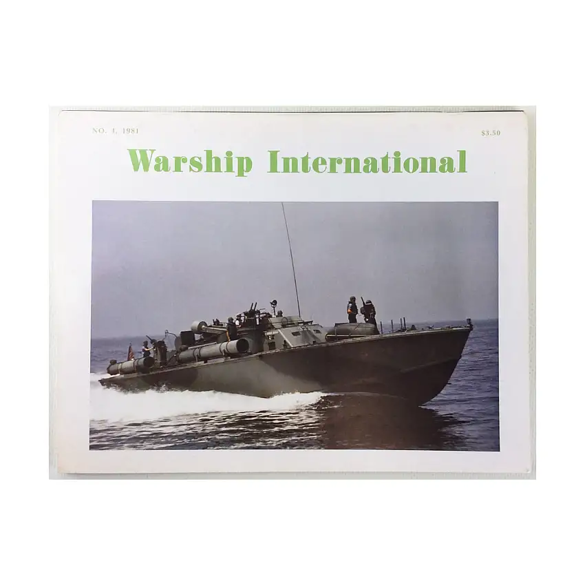 Vol. 18, #4 "The Development of A Class Cruiser in the IJN, Naval Intelligence, Ship's Library"