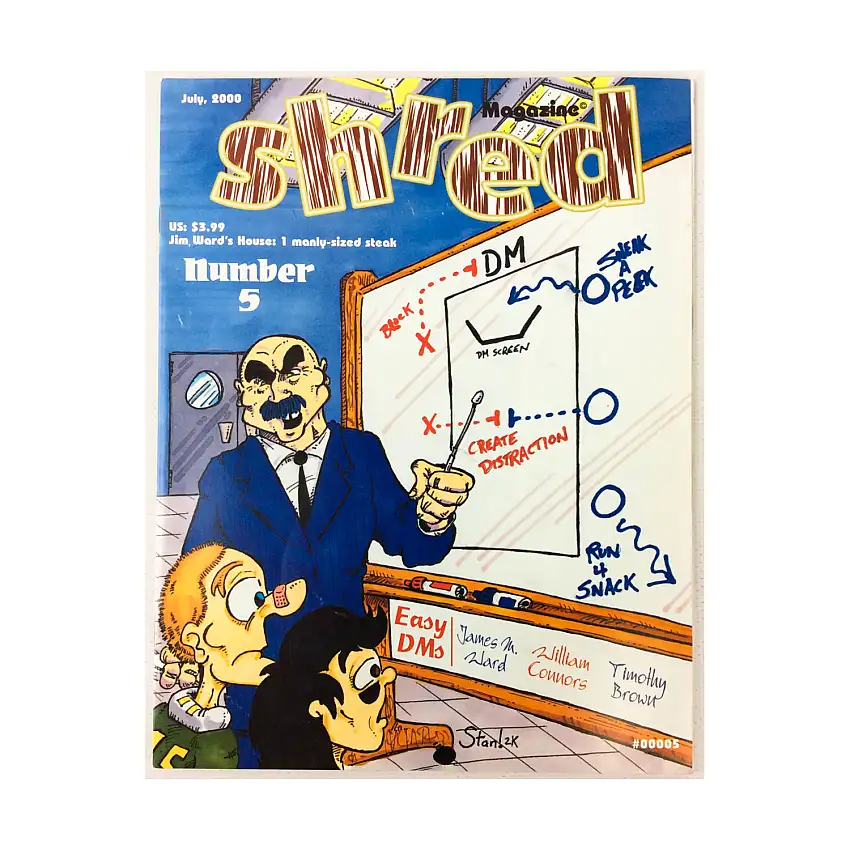 Vol. 1, #5 "Character History Generator, Modular Castle Design"