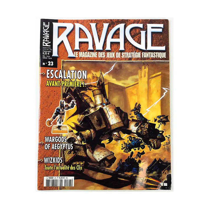 #23 "Escalation, Wargods of Aegyptus, Wizkids"
