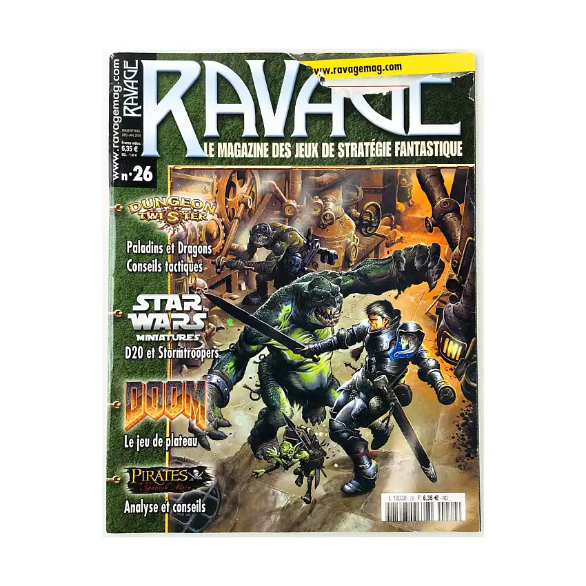 #26 "Dungeon Twister, Star Wars Miniatures, Doom"