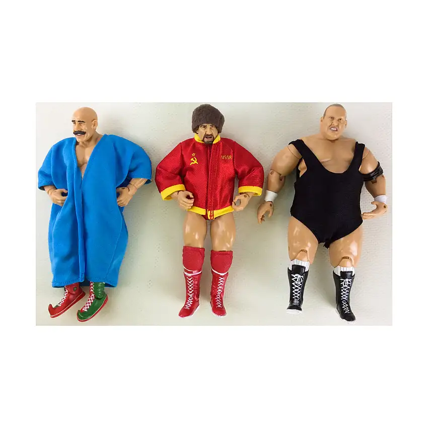 3-Packs Series - Iron Sheik, Nikolai Volkoff & King Kong Bundy