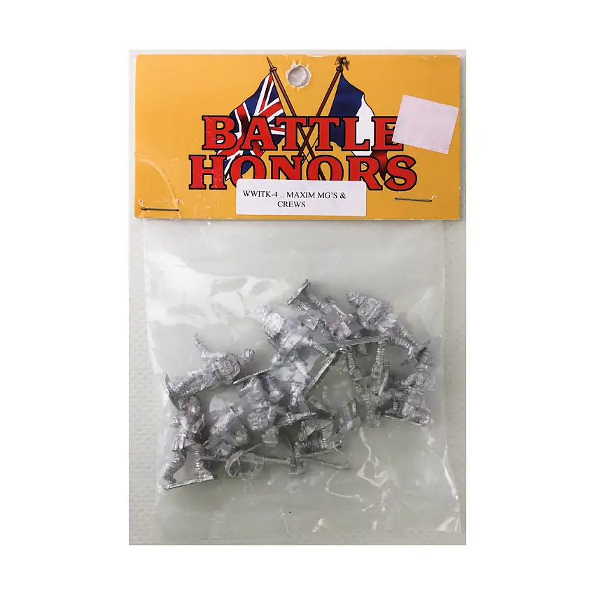 Turkish Maxim MG's & Crews