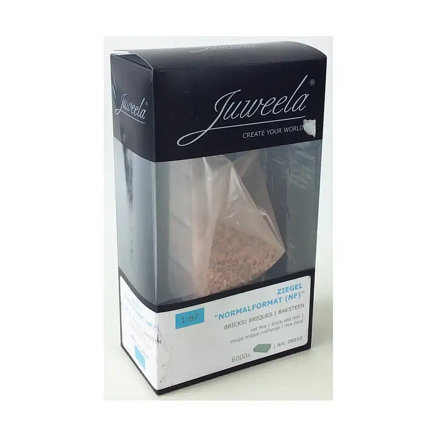 Red Mix - Bricks (6,000 Piece Pack)