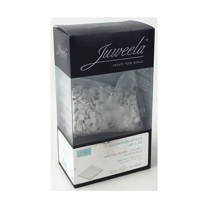 Walking Plates 40x40 (Light Grey)