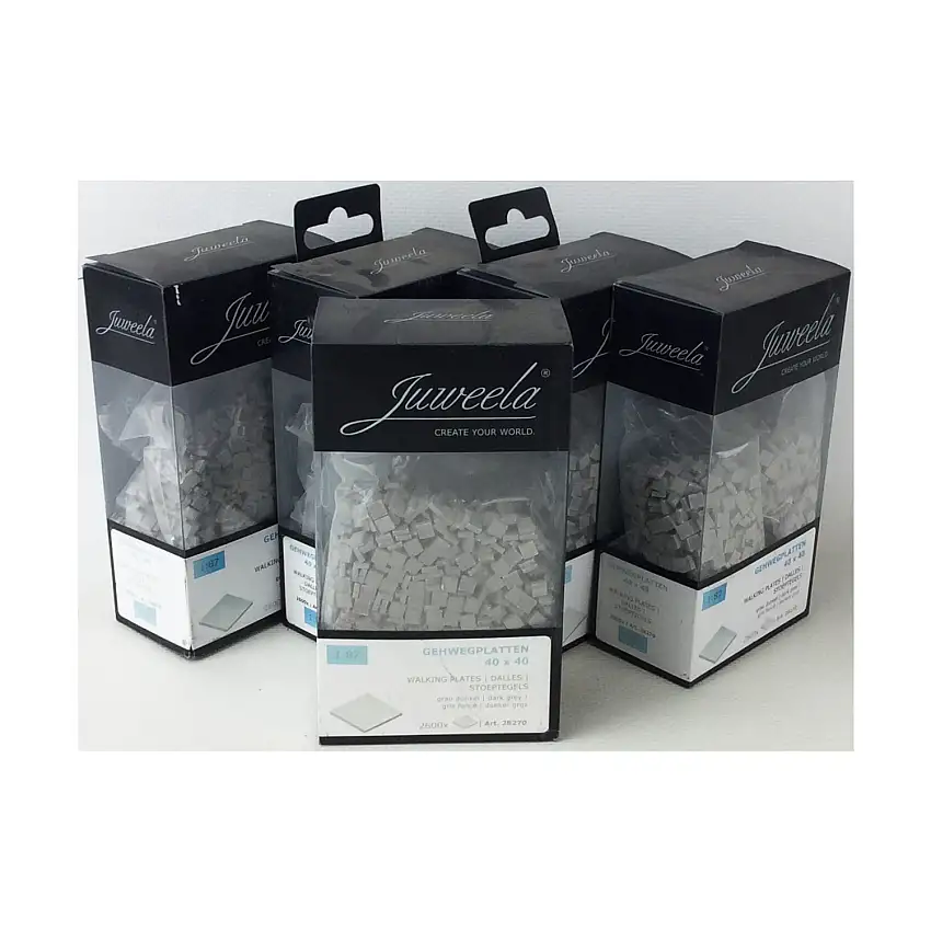 Walking Plates 40x40 (Dark Grey) (5-Pack)