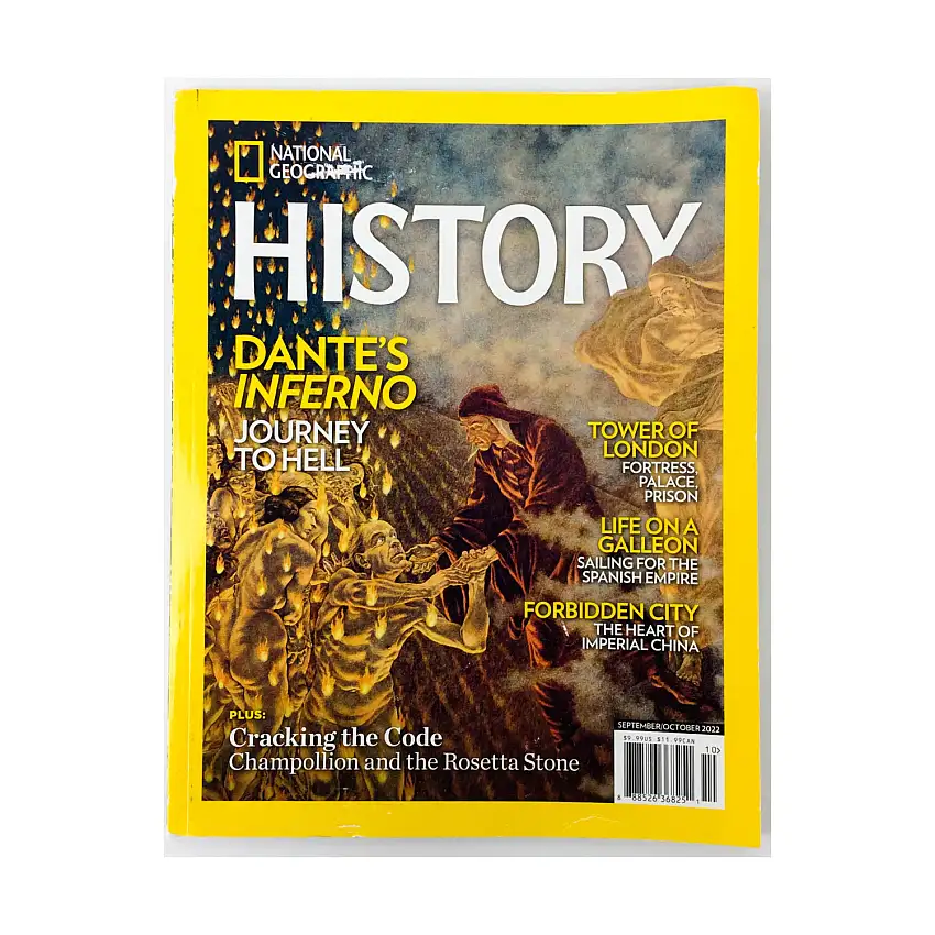 Vol. 8, #4 "Dante's Inferno, Tower of London, Life on a Galleon"