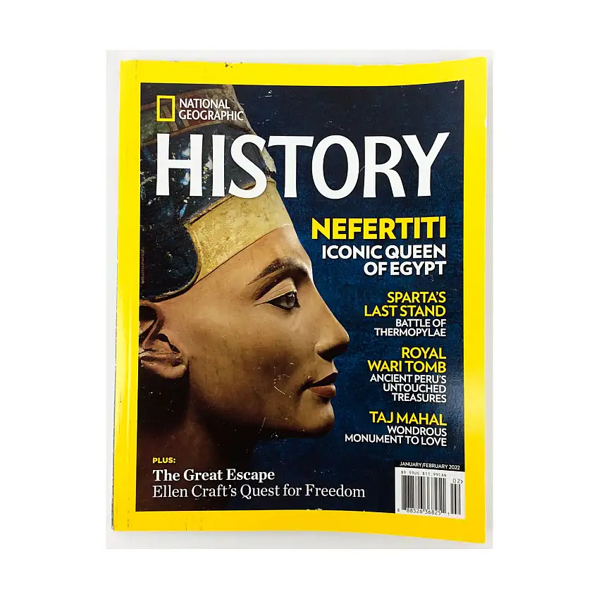 Vol. 7, #6 "Nefertiti, Sparta's last Stand, Royal Wari Tomb"