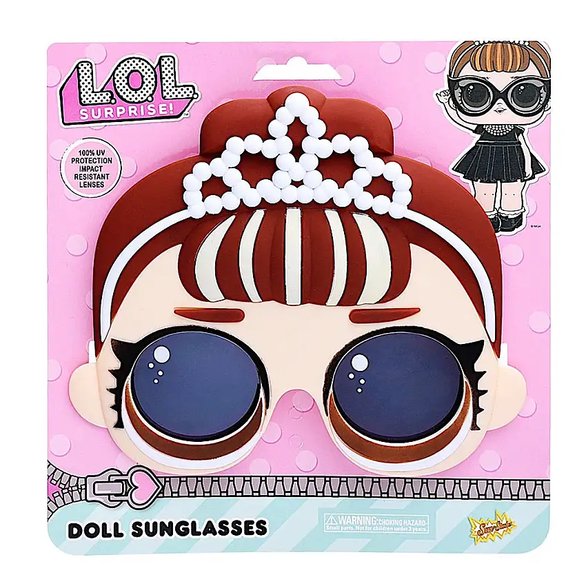 Sunstaches SG3546 Sunstaches Lol Surprise Doll Sunglasses Pearl Crown