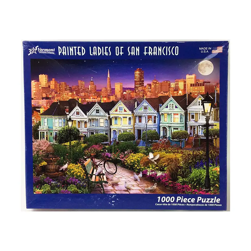 Painted Ladies of San Francisco (1000 Pieces)