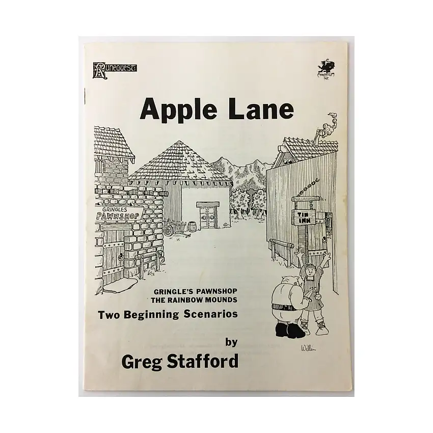 RuneQuest (2nd Edition, 1st Printing, Thick Box) - Apple Lane Only!