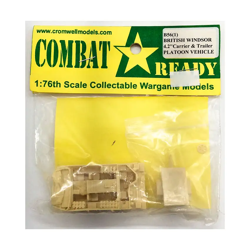 British Windsor 4.2" Carrier & Trailer Platoon Vehicle