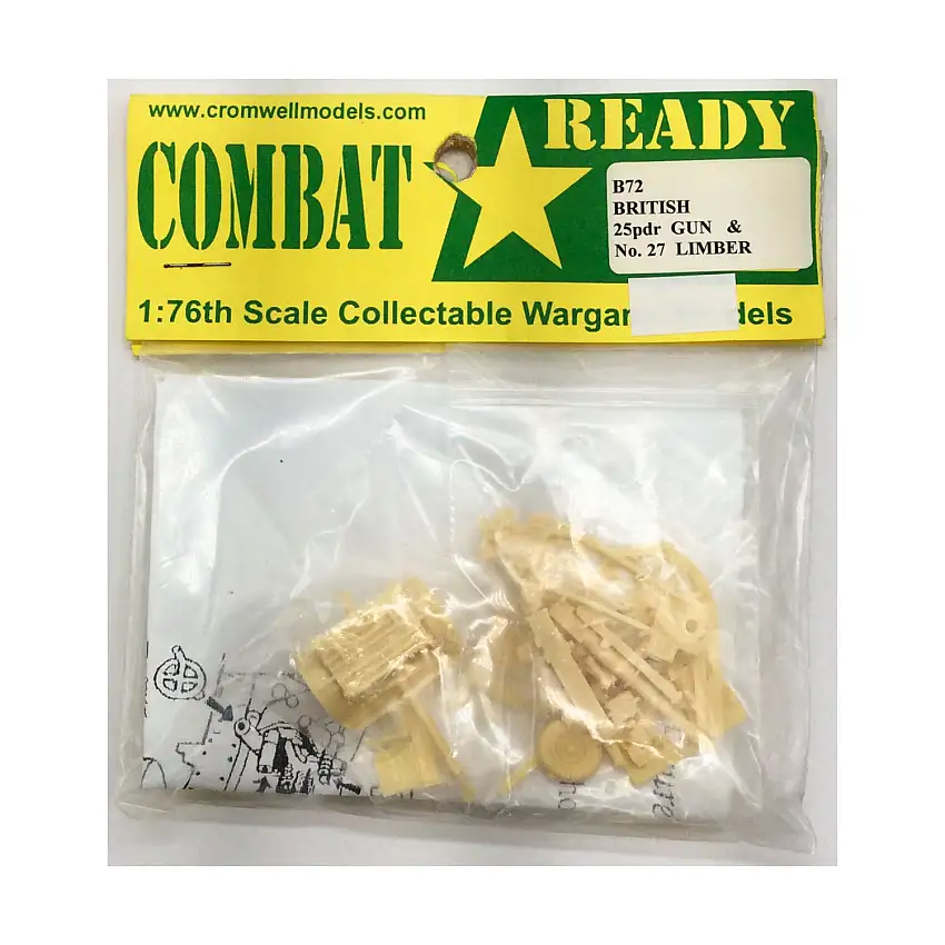 British 25pdr Gun & No. 27 Limber