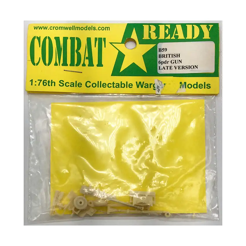 British 6pdr Gun (Late Version)