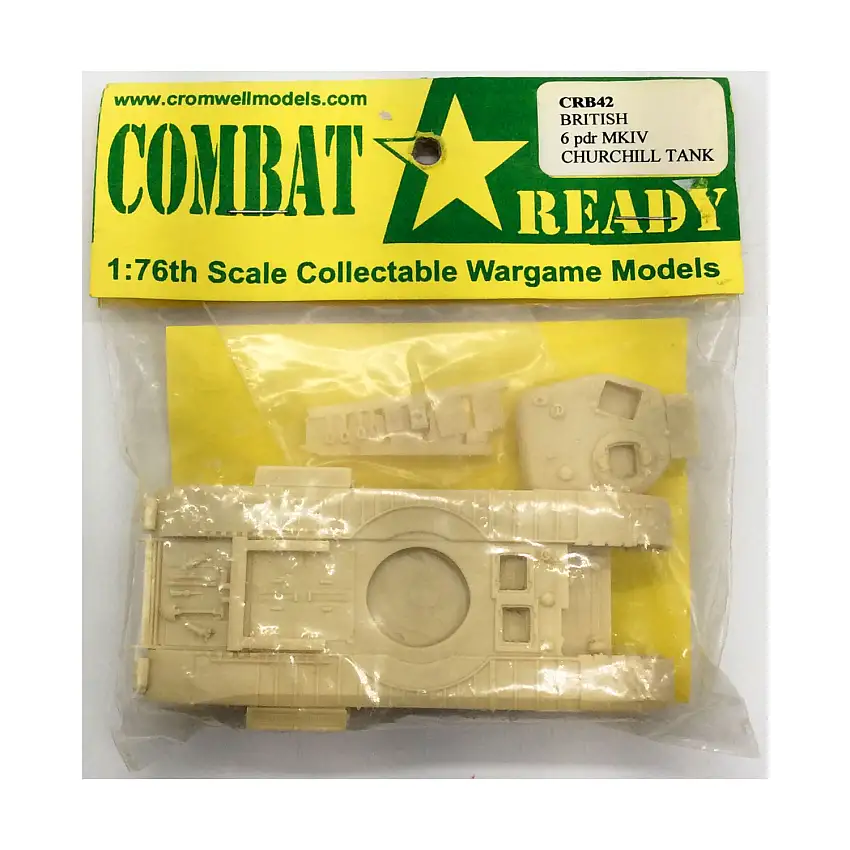 British 6 pdr MKIV Churchill Tank