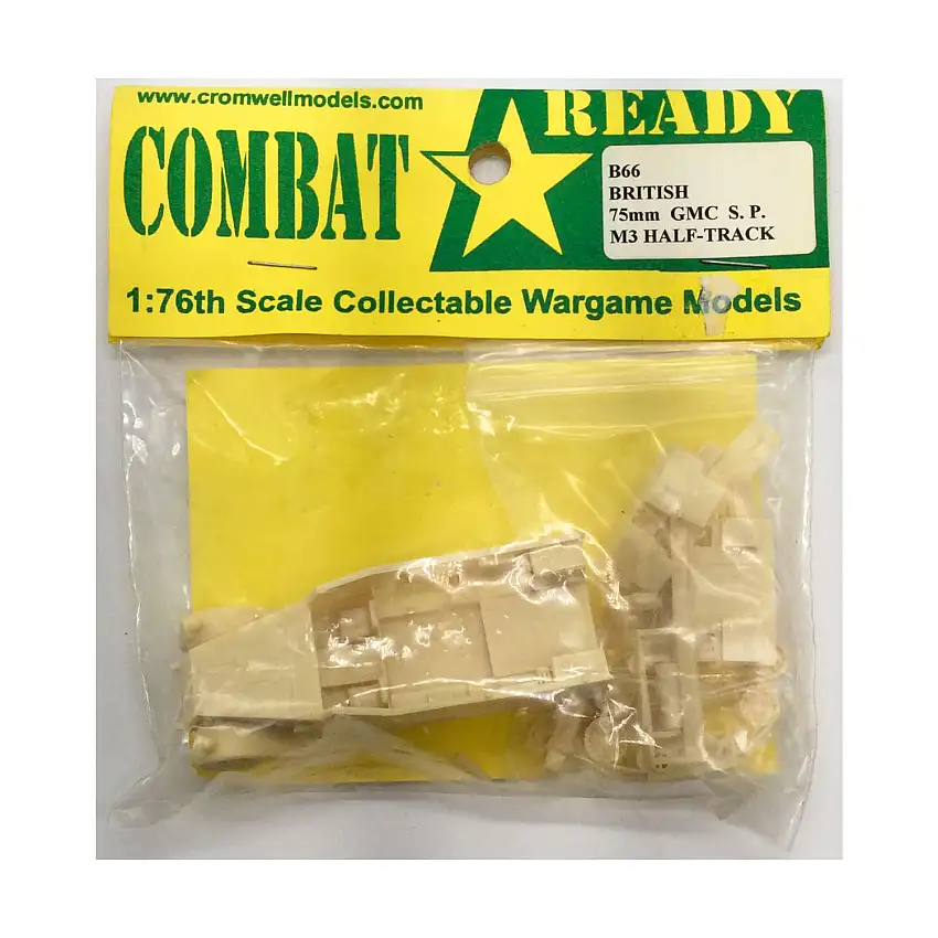 British 75mm GMC S.P. M3 Half-Track