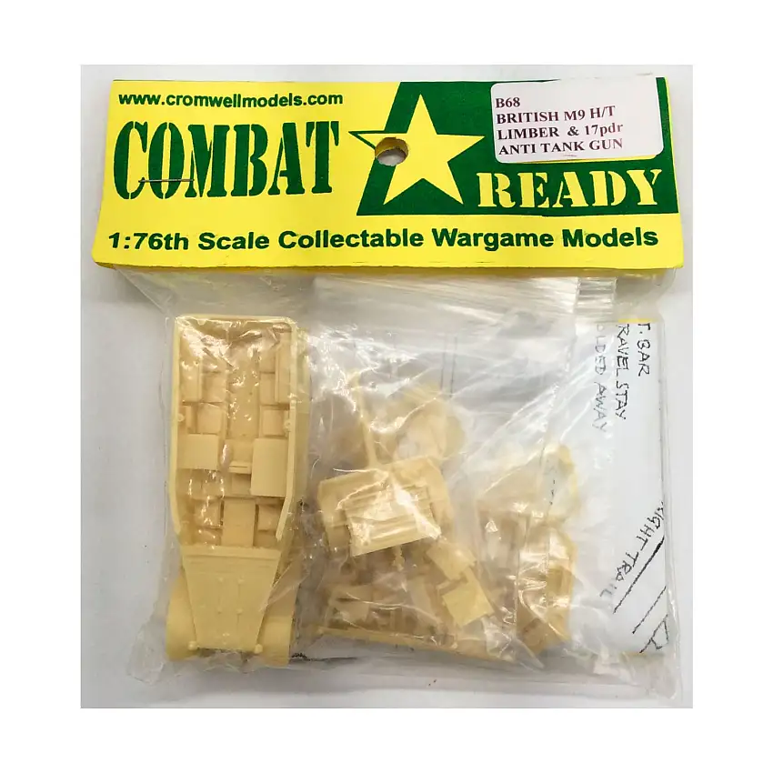 British M9 H/T Limber & 17pdr Anti Tank Gun