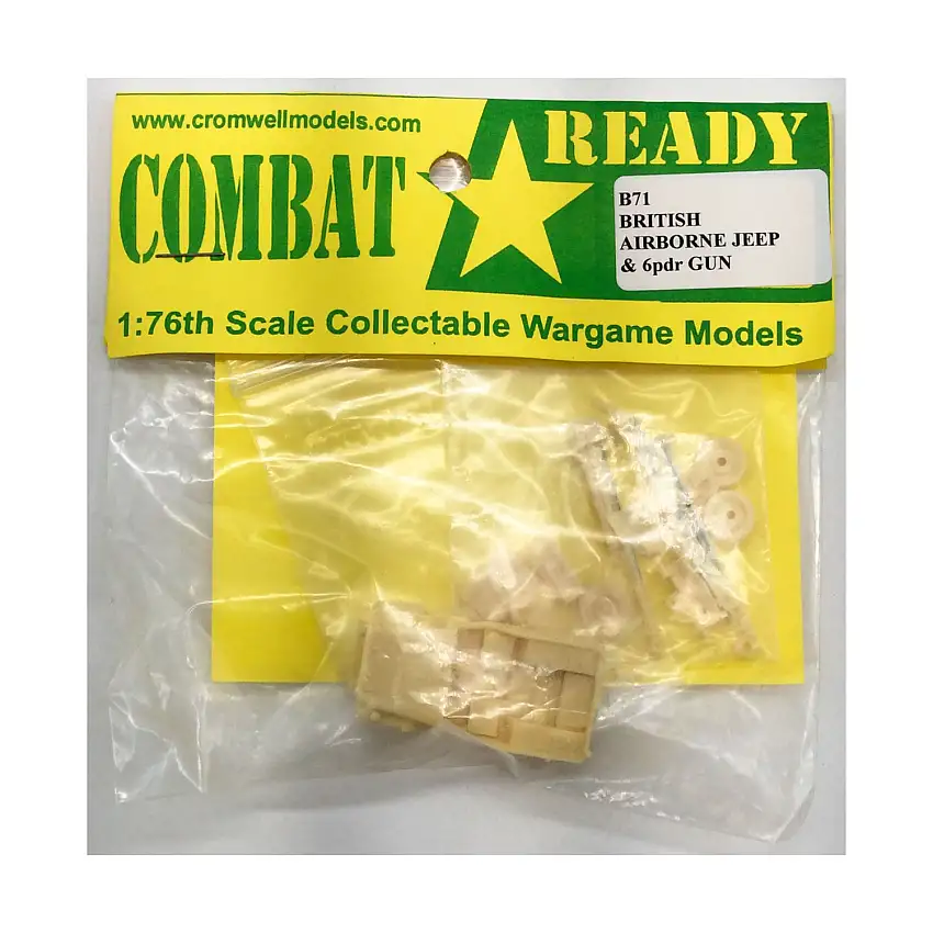 British Airborne Jeep & 6pdr Gun