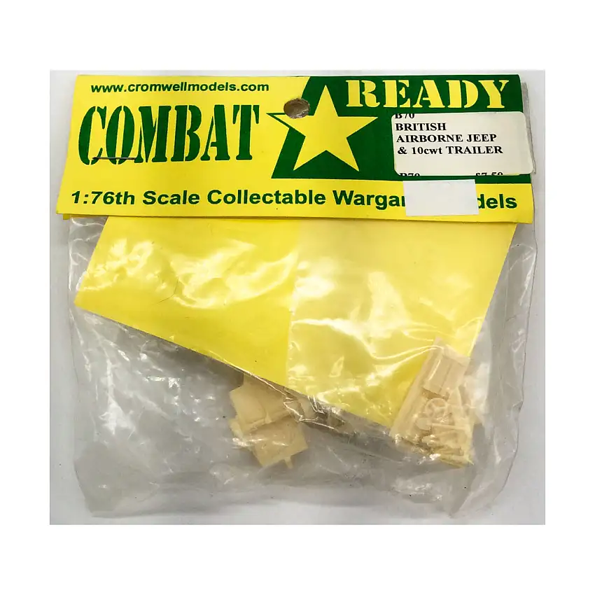 British Airborne Jeep & 10 cwt Trailer