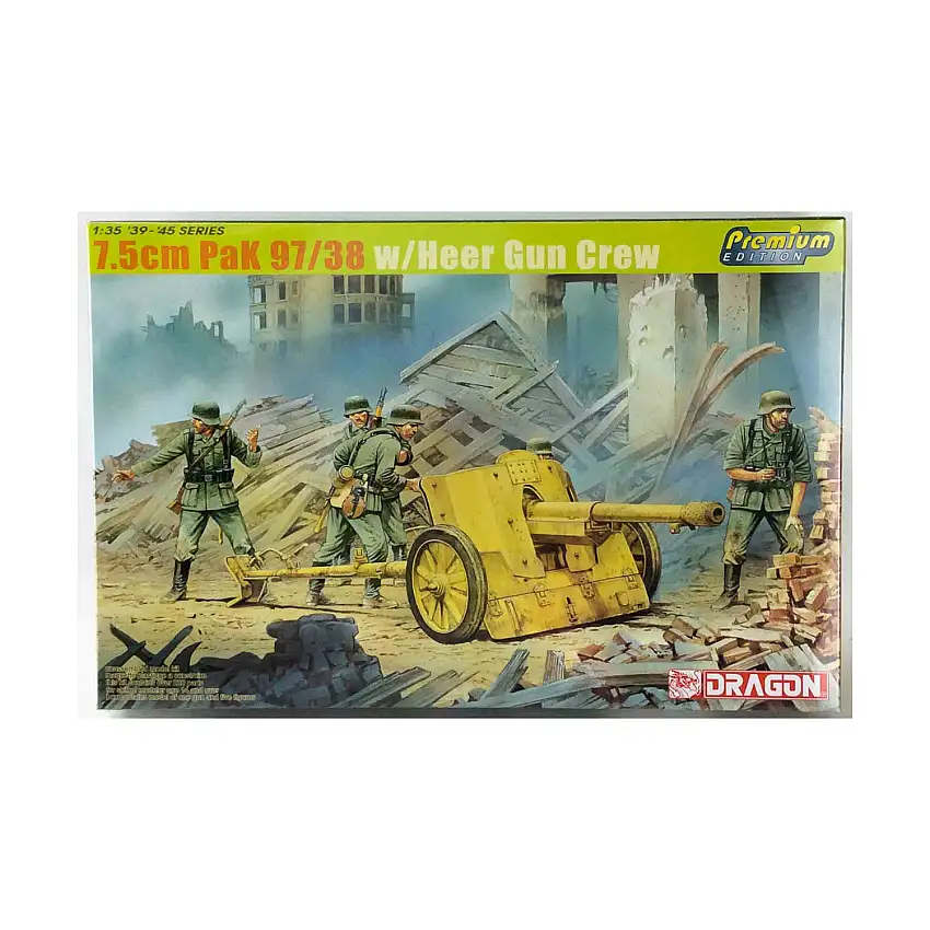 7.5cm Pack 97/38 w/Heer Gun Crew