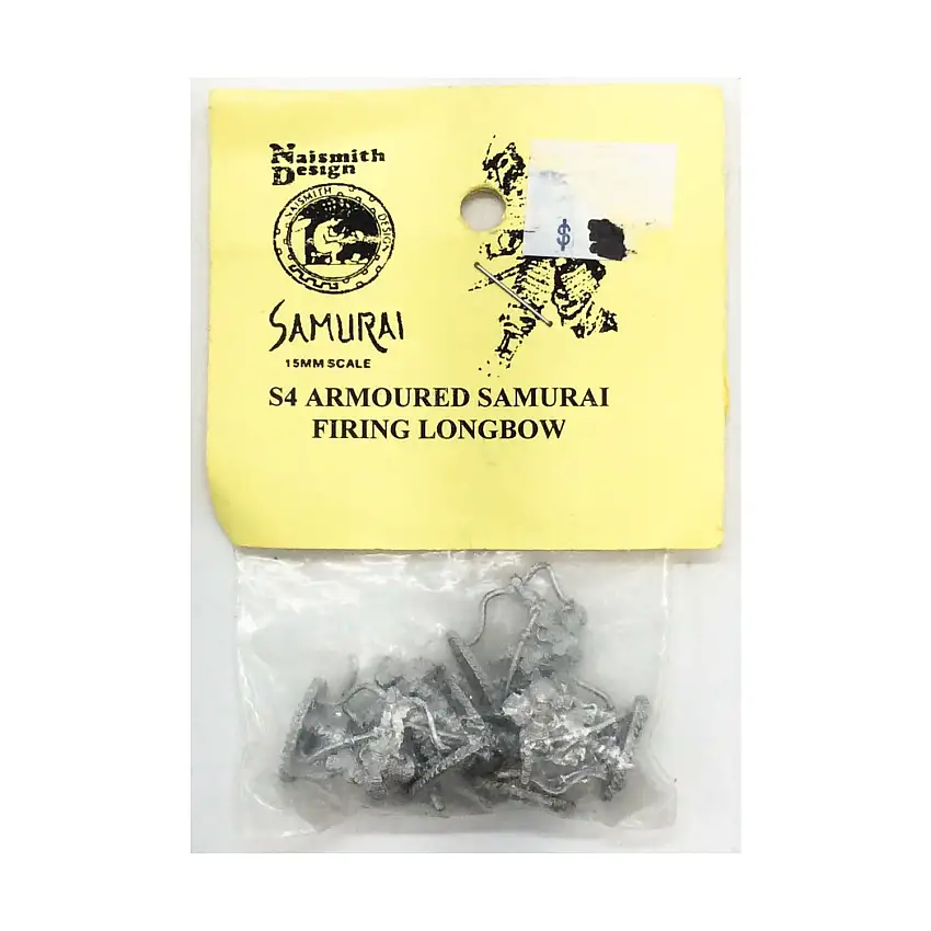 Armoured Samurai Firing Longbow