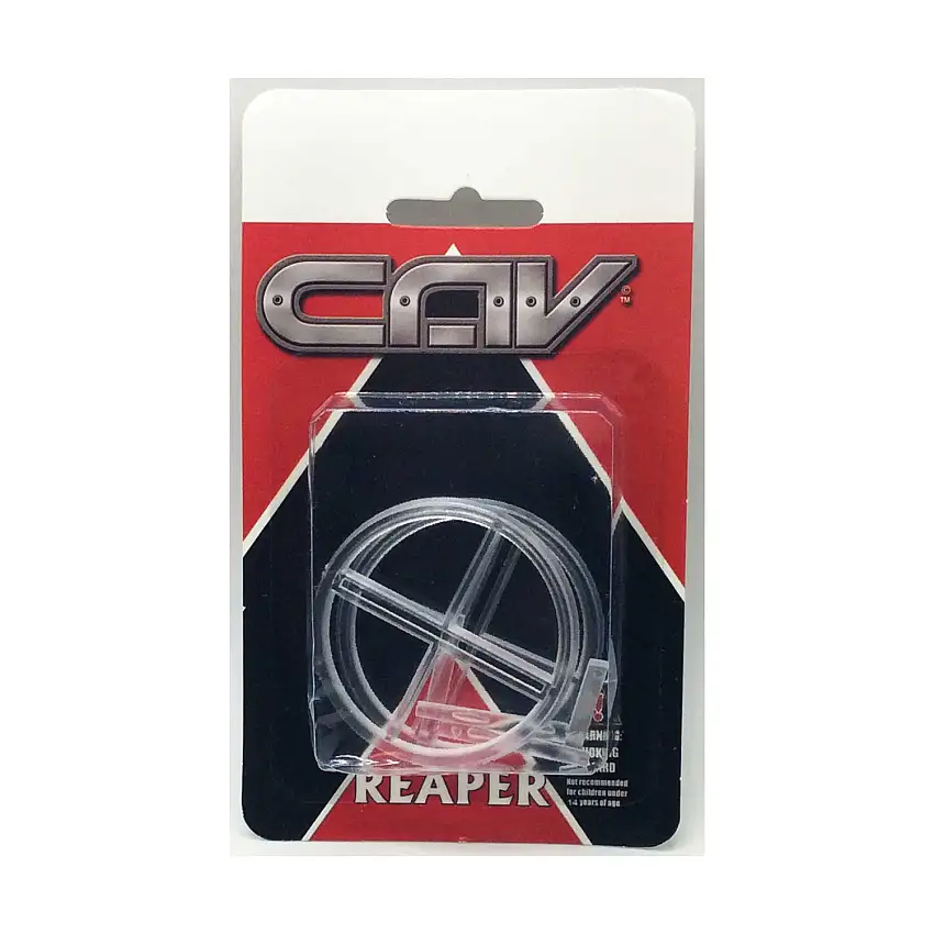 2" Round Transparent Flight Stand w/Peg