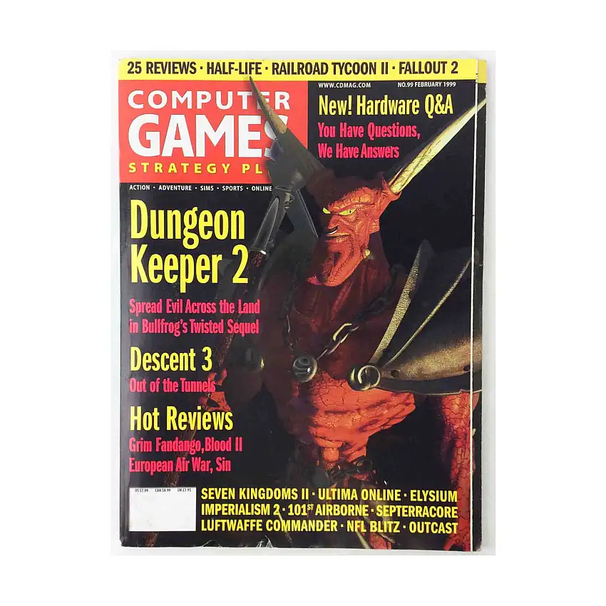 #99 "Dungeon Keeper 2, Descent 3, Grim Fandango"
