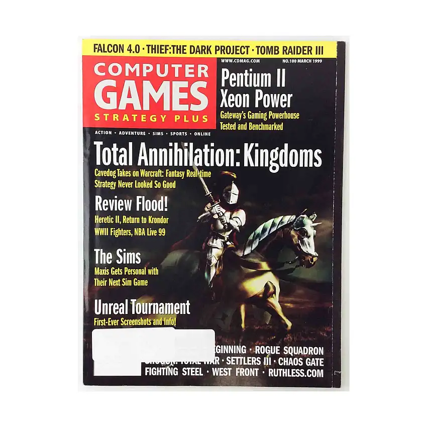 #100 "Total Annihilation Kingdoms, Review Flood, The Sims"