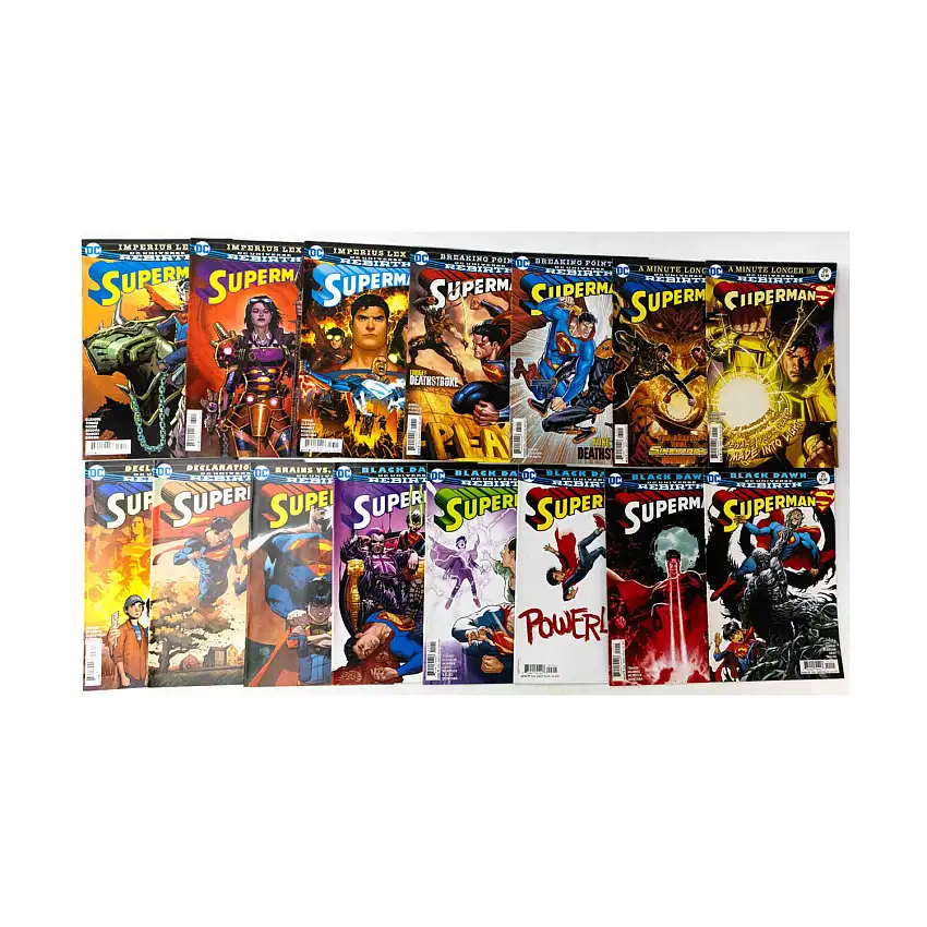 Superman Vol. 4 Comic Collection - Issues #21-35!