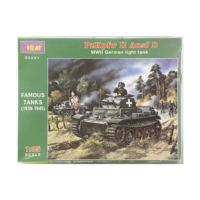 PzKpfw II Ausf D - WWII German Light Tank