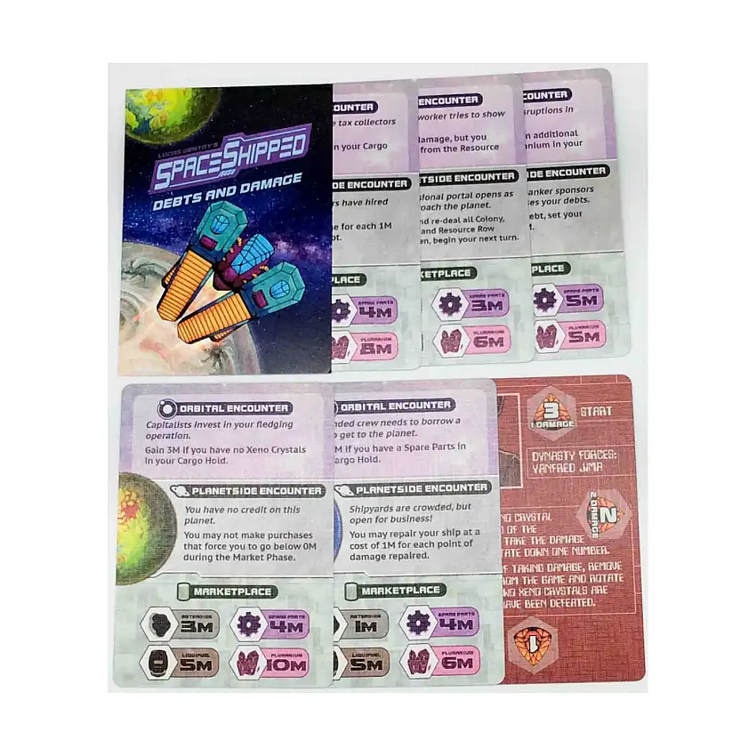 SpaceShipped - Debts and Damage