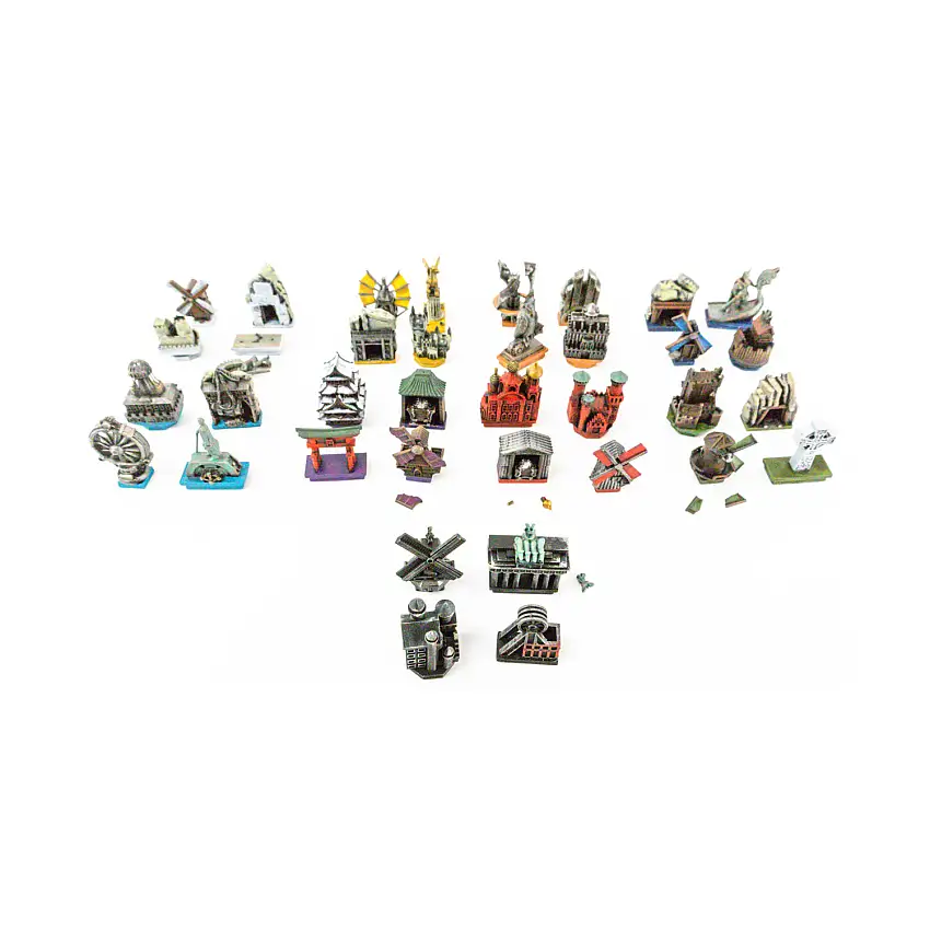 Unique Faction Buildings (9 Factions)