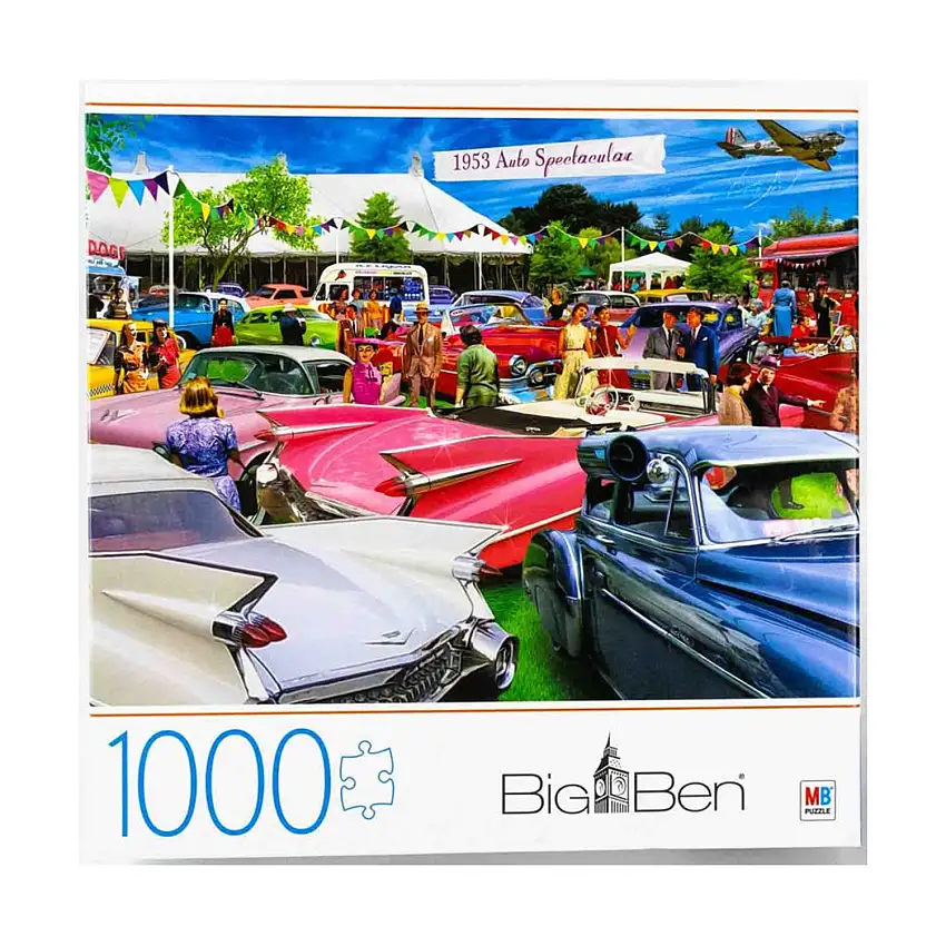 Big Ben - Car Show/Salon Automobile (1000 Pieces)