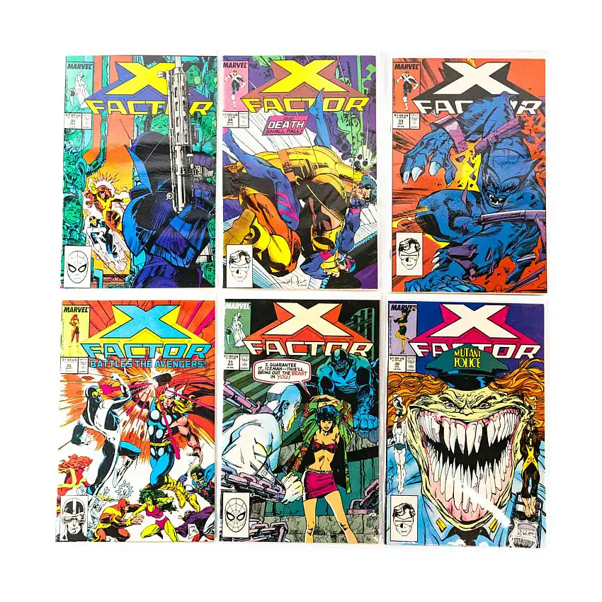 X-Factor 1st Series Collection - Issues #30-35