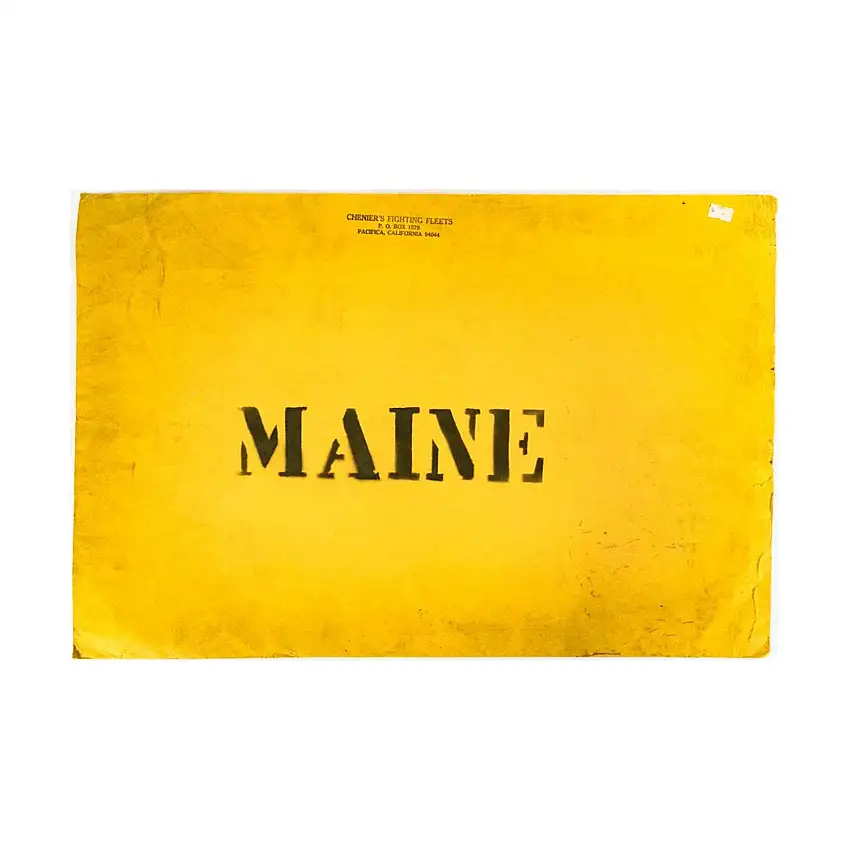 USS Maine (1/384 Waterline)