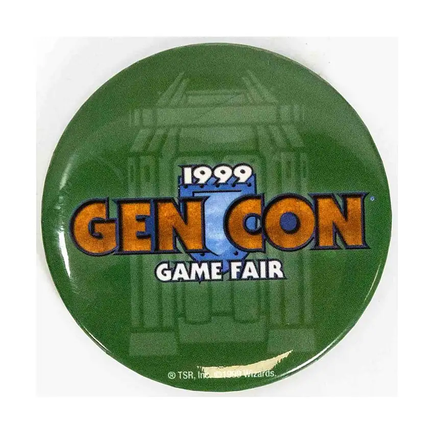 1999 Gen Con Game Fair Button