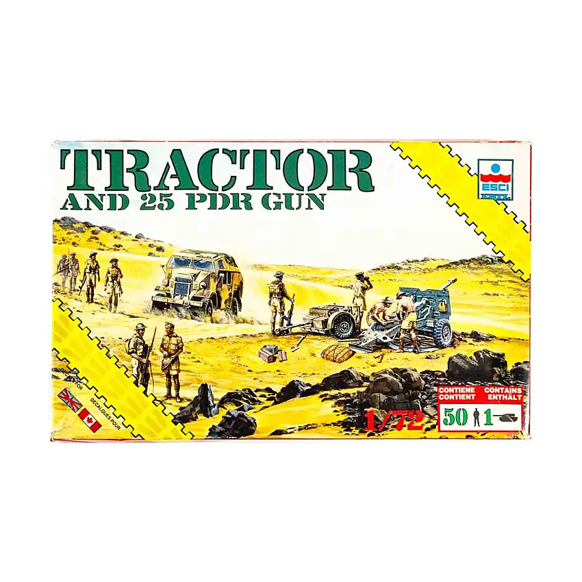 Tractor and 25 PDR Gun