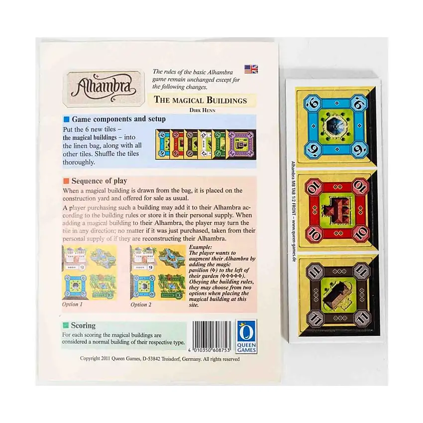 Queenie #1 - The Magical Buildings