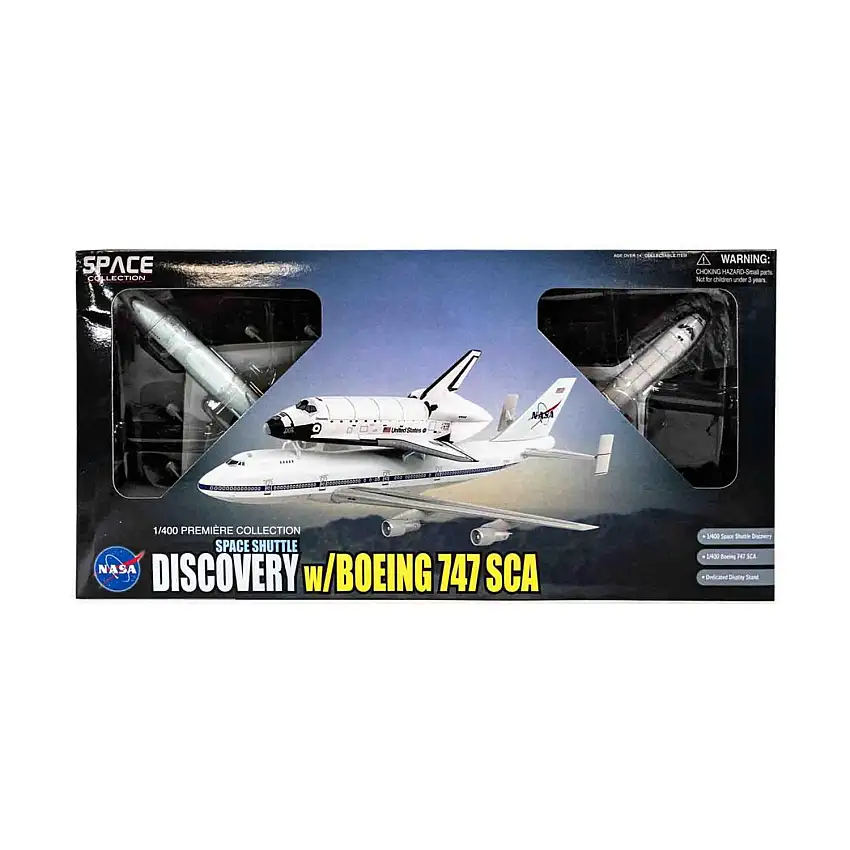 Space Shuttle Discovery w/Boeing 747 SCA