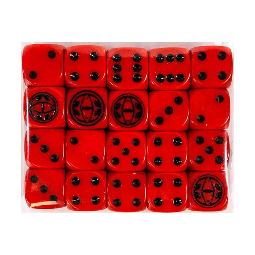 Sauron - Red w/Black Dice (20)