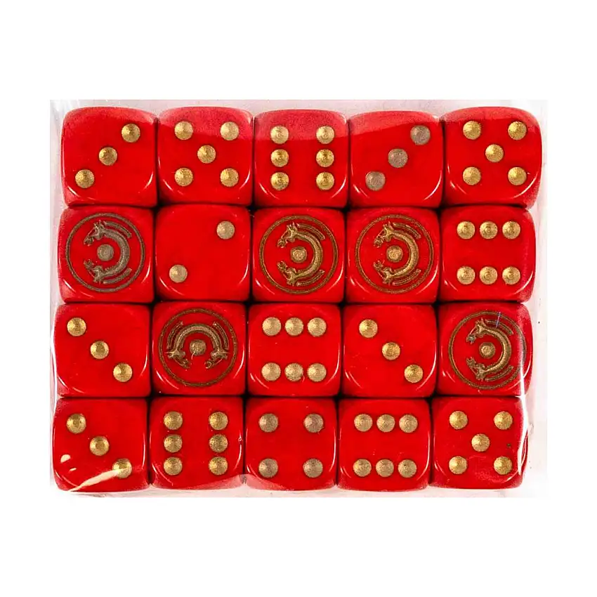 Rohirrim - Red w/Gold Dice (20)