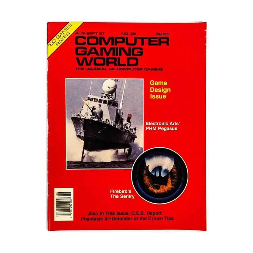 #39 "Game Design Issue, PHM Pegasus, Firebird's The Sentry"