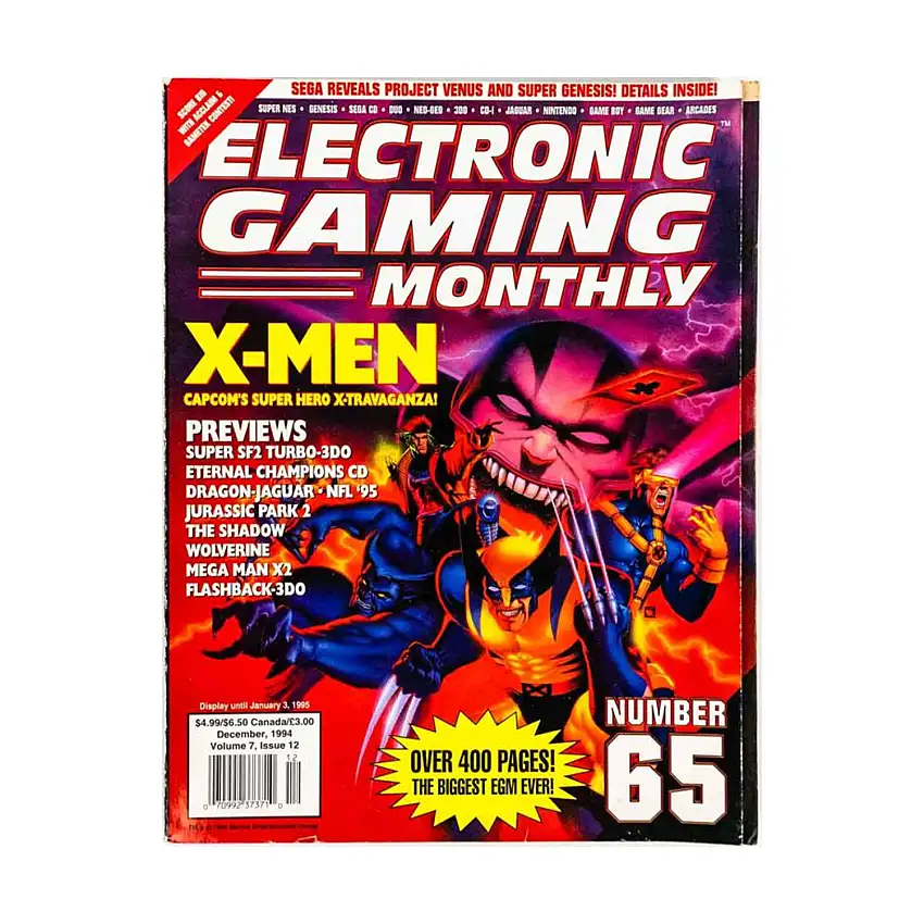 #65 "X-Men, Super Street Fighter 2 Turbo, Eternal Champions CD"
