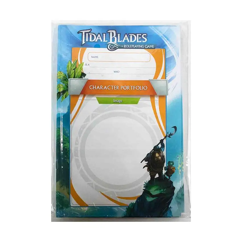 Tidal Blades - The Roleplaying Game Character Portfolio (5 Pack)