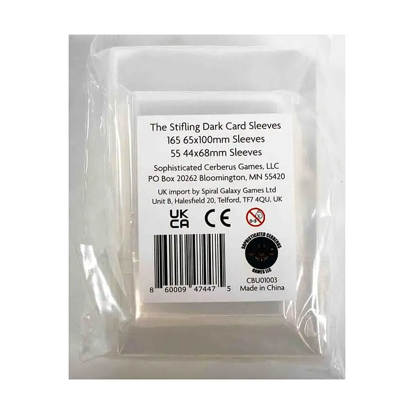 Stifling Dark Card Sleeves