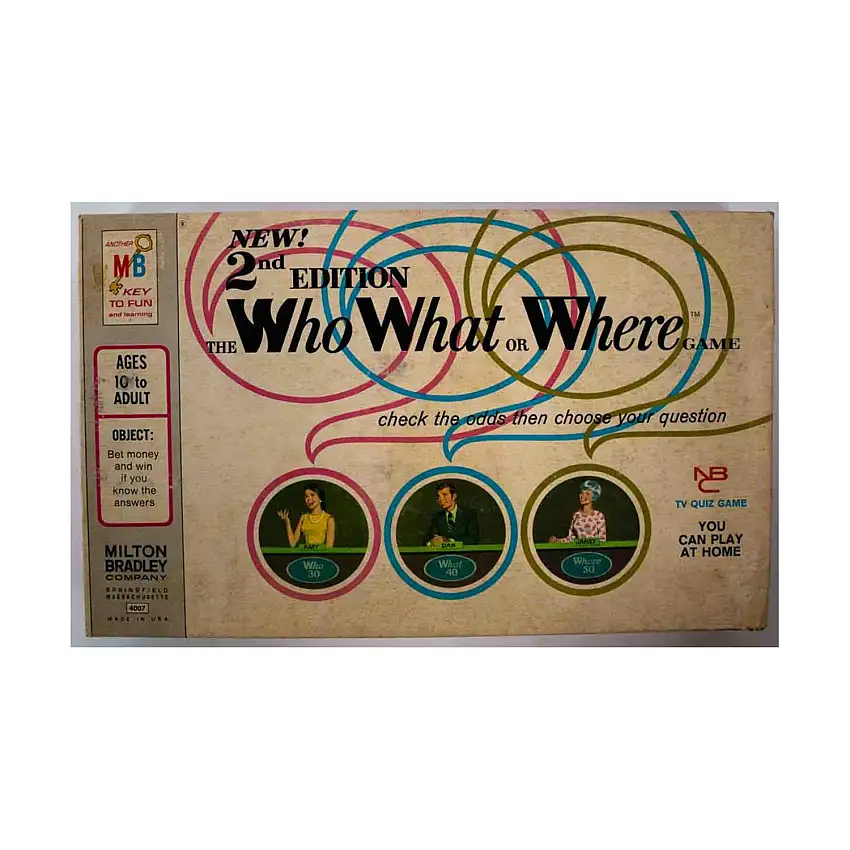 Who What or Where Game, The (2nd Edition)