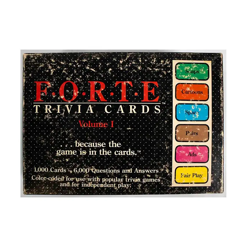 Trivial Pursuit - Forte Expansion #1 (Large Box Edition)