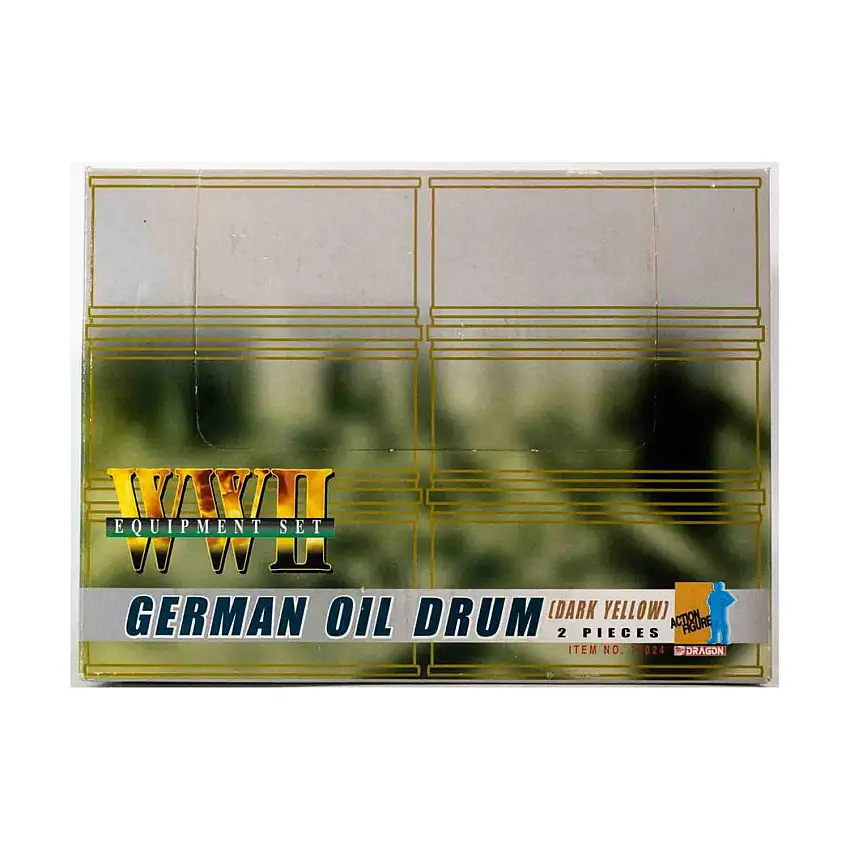 WWII German Oil Drums (Dark Yellow)