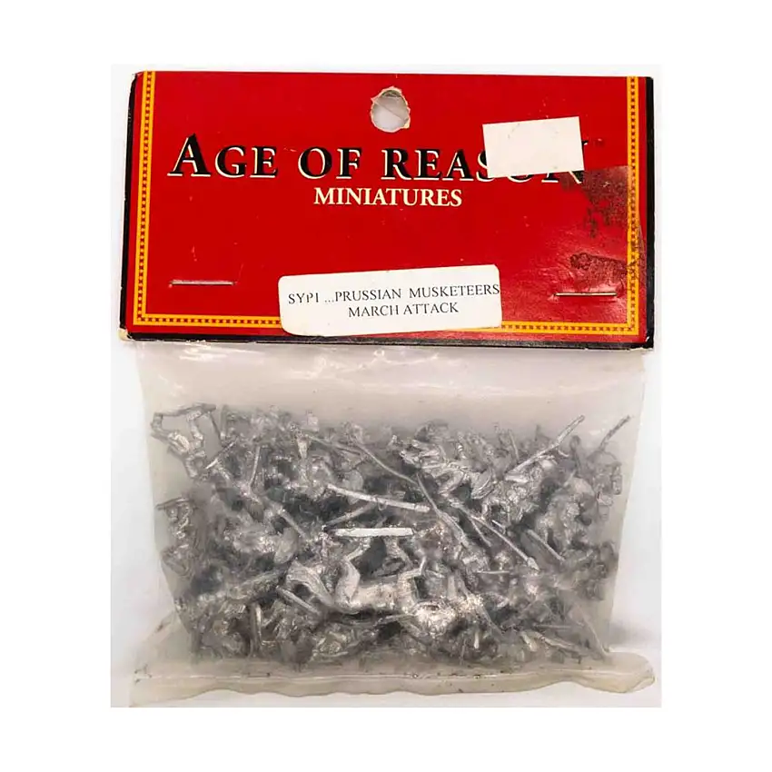 Prussian Musketeers March Attack